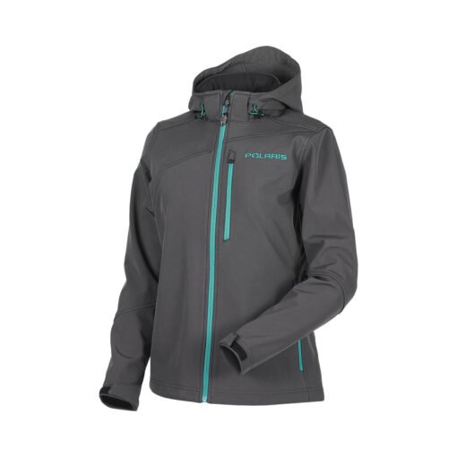 Polaris Women's Softshell Jacket Teal/Gray