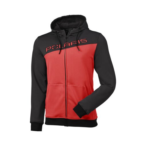 Polaris Men's Tech Full-Zip Hoodie Red