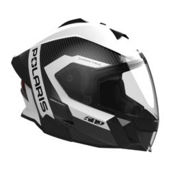 Polaris Delta V Carbon Ignite Helmet White