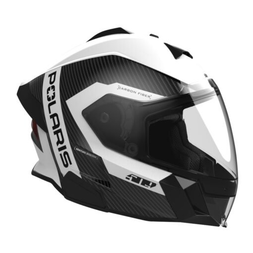 Polaris Delta V Carbon Ignite Helmet White