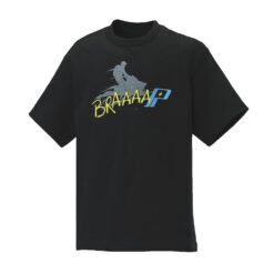 Polaris Youth BRAAAAP Graphic T-Shirt with Polaris Logo Black
