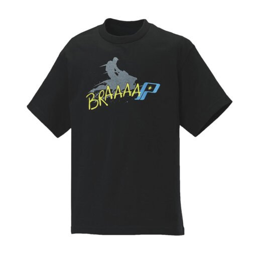 Polaris Youth BRAAAAP Graphic T-Shirt with Polaris Logo Black