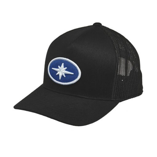 Polaris Patch Hat with Polaris Ellipse Logo Gray/Black