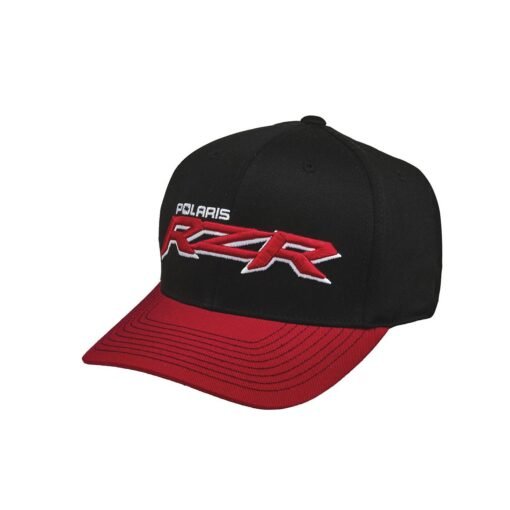 Polaris RZR Snapback Hat Black/Red