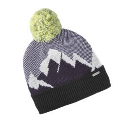 Polaris Women's Knit Mountain Beanie with Metallic Polaris Tag Gray