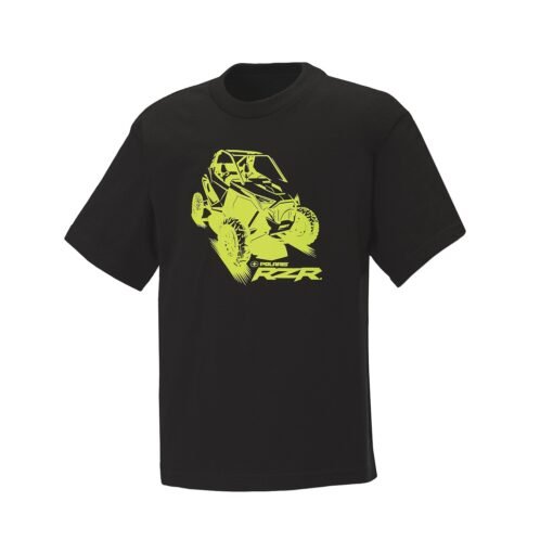 Polaris Men's Midnight Tee Black/Lime