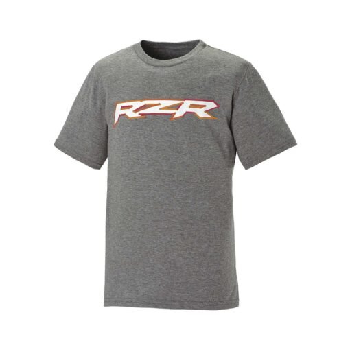 Polaris Youth RZR Logo Tee Gray