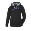 Polaris Women’s Vapor Hoodie Sweatshirt with RZR Logo Black