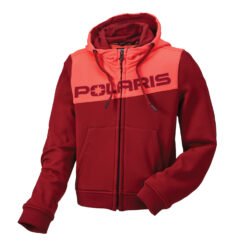 Polaris Youth Tech Full Zip Hoodie Maroon