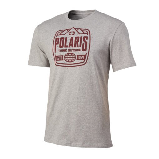 Polaris Men's Stamp Tee Gray