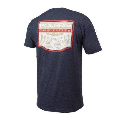 Polaris Men’s Back Graphic Tee Navy