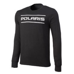 Polaris Men's Long-Sleeve Dash Shirt with Polaris Logo Black
