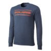 Polaris Men's Long-Sleeve Dash Shirt with Polaris Logo Navy