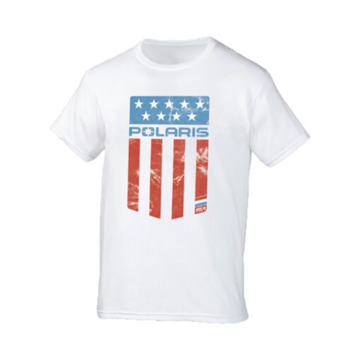 Polaris Men's Flag Tee White