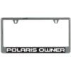 Polaris License Plate Holder Black