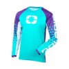 Polaris Youth Turbo Jersey Teal/Purple