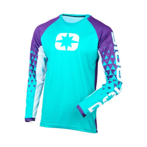 Polaris Youth Turbo Jersey Teal/Purple