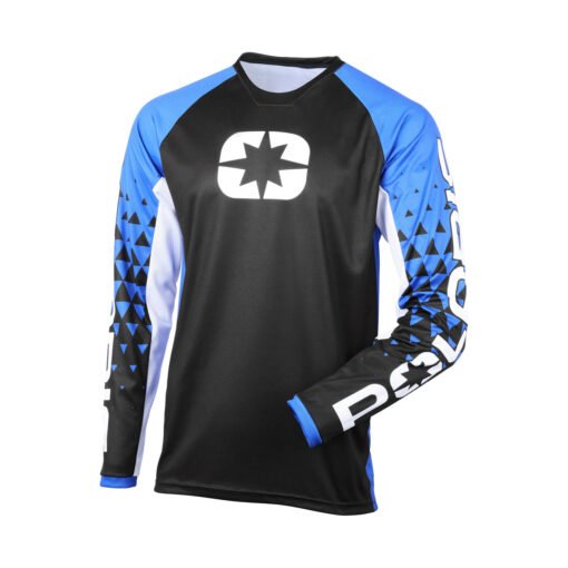 Polaris Youth Turbo Jersey Black/Blue