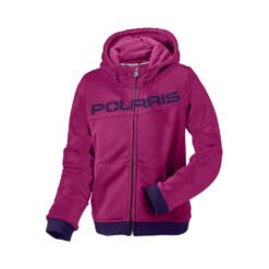 Polaris Youth Tech Full Zip Hoodie Purple