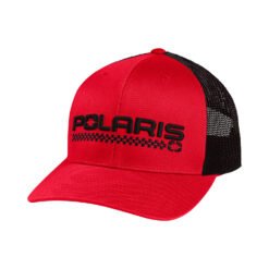 Polaris Checkered Hat Black