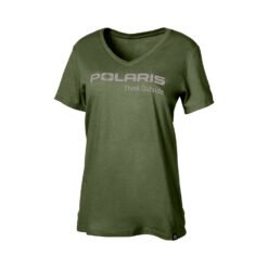 Polaris Women's Think Outside Tee Heathered Olive