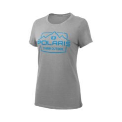 Polaris Women's Adventure Tee Heather Gray