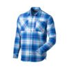 Polaris Men's Plaid Flannel Shirt Blue