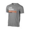 Polaris Men's Eat. Sleep. Brap. Tee Heather Gray