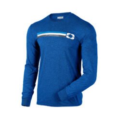 Polaris Men's Icon Edge Long Sleeve Tee Blue