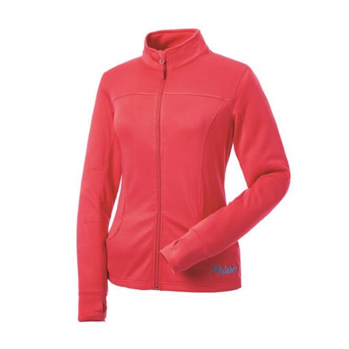 Polaris Women’s Full-Zip Tech Jacket with Polaris Logo Coral