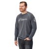 Polaris Men’s Long-Sleeve Retro Graphic Performance Shirt with Polaris Logo Gray