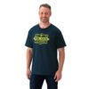 Polaris Men’s Manufacturing Graphic T-Shirt with Polaris Logo Navy