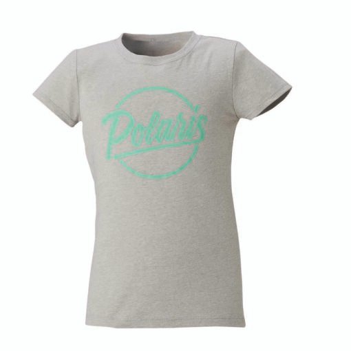 Polaris Youth Graphic T-Shirt with Script Polaris Logo Silk