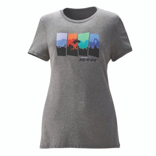 Polaris Women’s 4-Scene Graphic T-Shirt with RZR Logo
