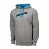 Polaris Men’s Vapor Hoodie Sweatshirt with RZR Logo Gray