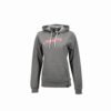 Polaris Women’s Vapor Hoodie Sweatshirt with RZR Logo Charcoal Heather