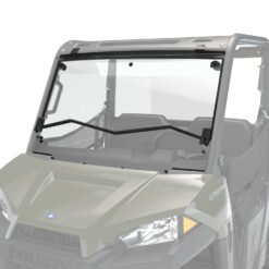 Polaris Polycarbonate Flip-Down Full Windshield