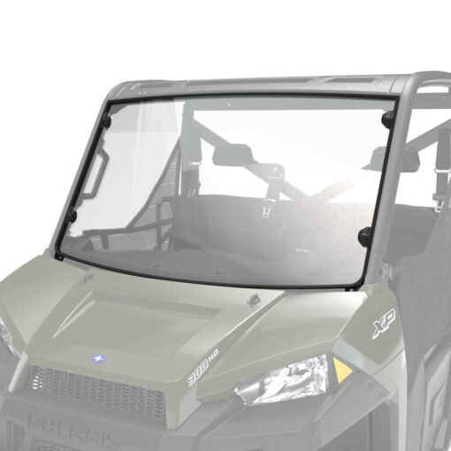 Polaris Lock & Ride Full Windshield - Hard Coat Poly