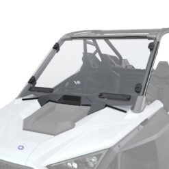 Polaris Lock & Ride Full Vented Windshield - Hard Coat Poly