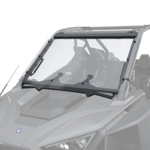 Polaris Tip Out Windshield - Hard Coat Poly