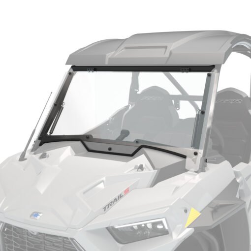 Polaris Tip Out Windshield - Hard Coat Poly