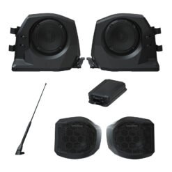 Polaris Stage 2 RIDE COMMAND Audio Kit + Rear Speakers by Rockford Fosgate