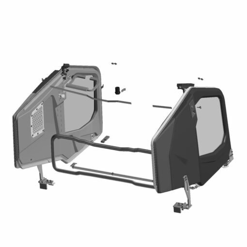 Polaris Poly Front Door Set with Manual Windows