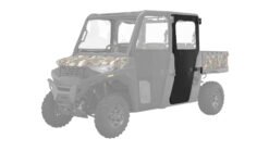 Polaris Zip Window Doors - Rear - Canvas